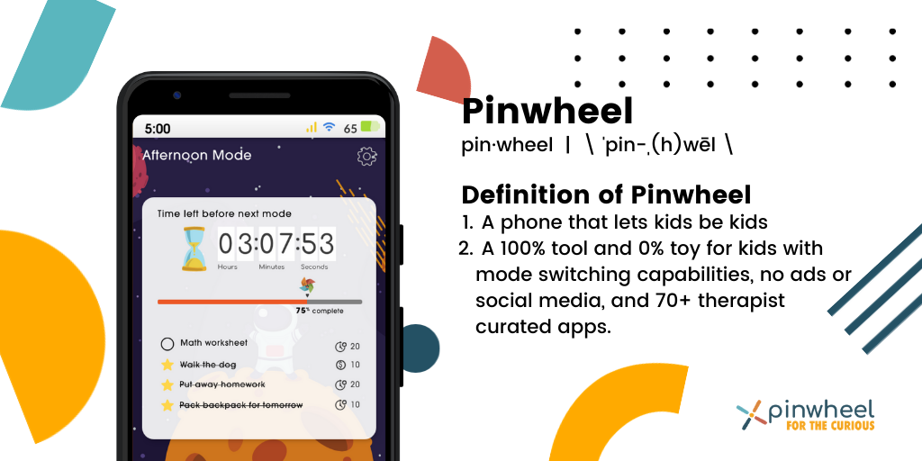 Pinwheel-best phone for kids safer option