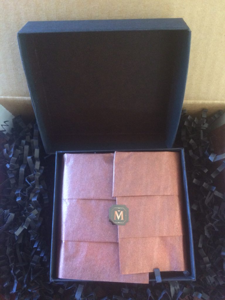 House of Matriarch unboxing perfume box