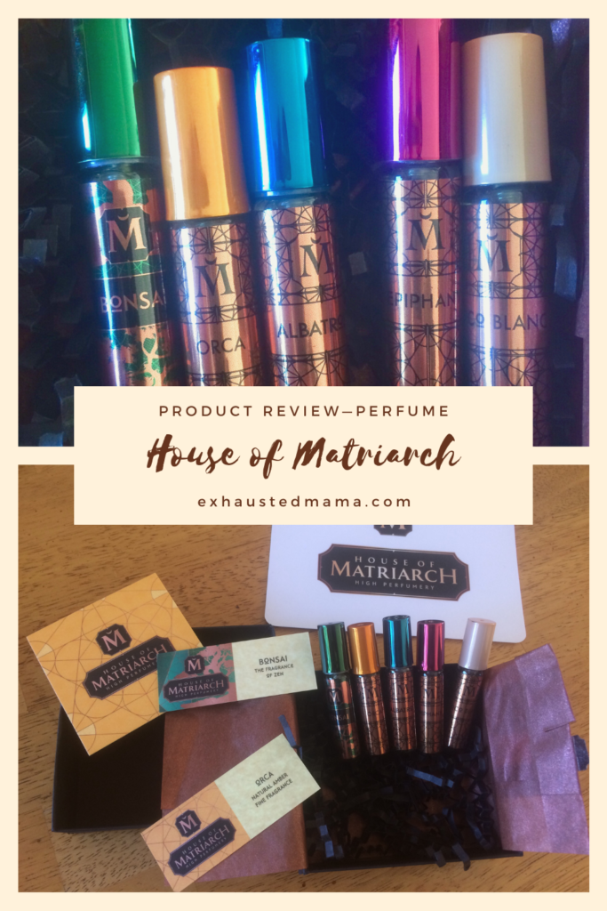 Product Review House of Matriarch Perfume Pin1