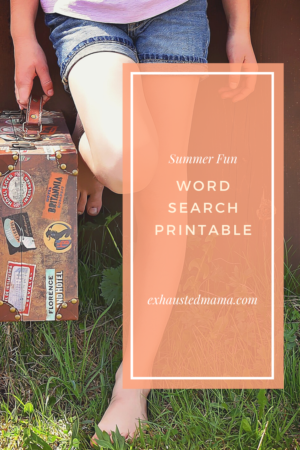 Summer Word Search Fun - Easeful Motherhood