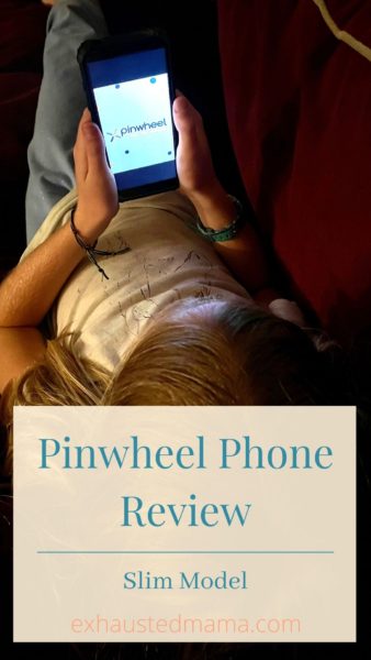Pinwheel Phone Review Pin
