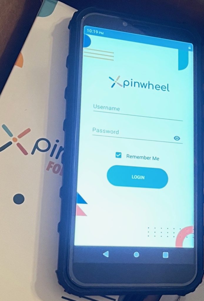 Pinwheel phone login